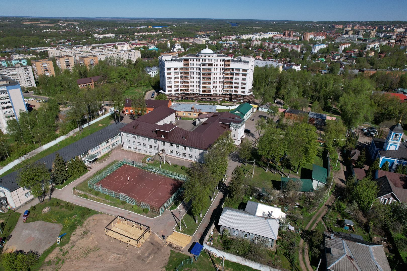 дмитров, дети, образование, семейный центр,видео с коптера,