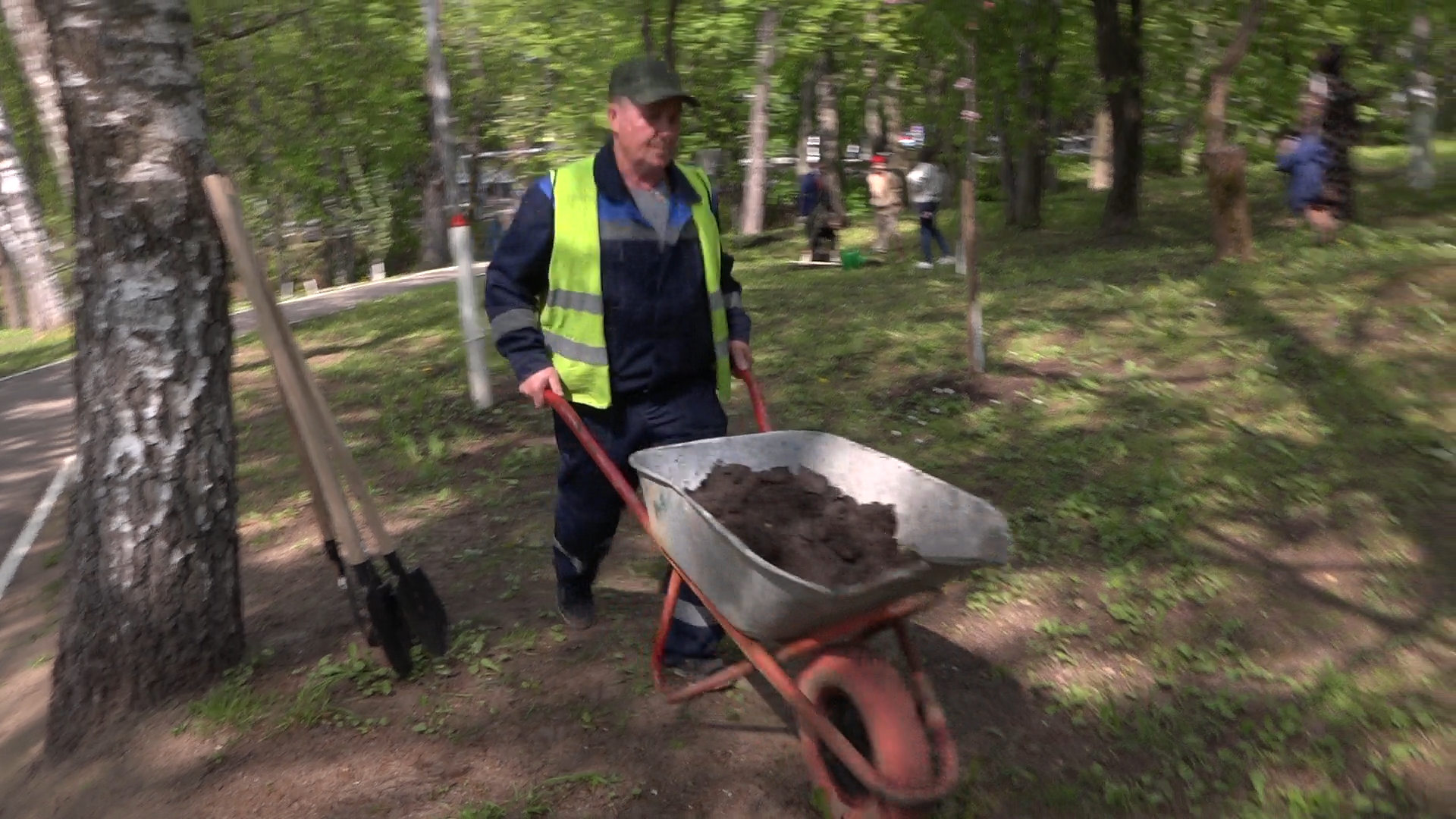 экологическая акция, Лес будущего, посади свое дерево, Власиха лес будущего, плодовый сад, Власиха Сад победы,