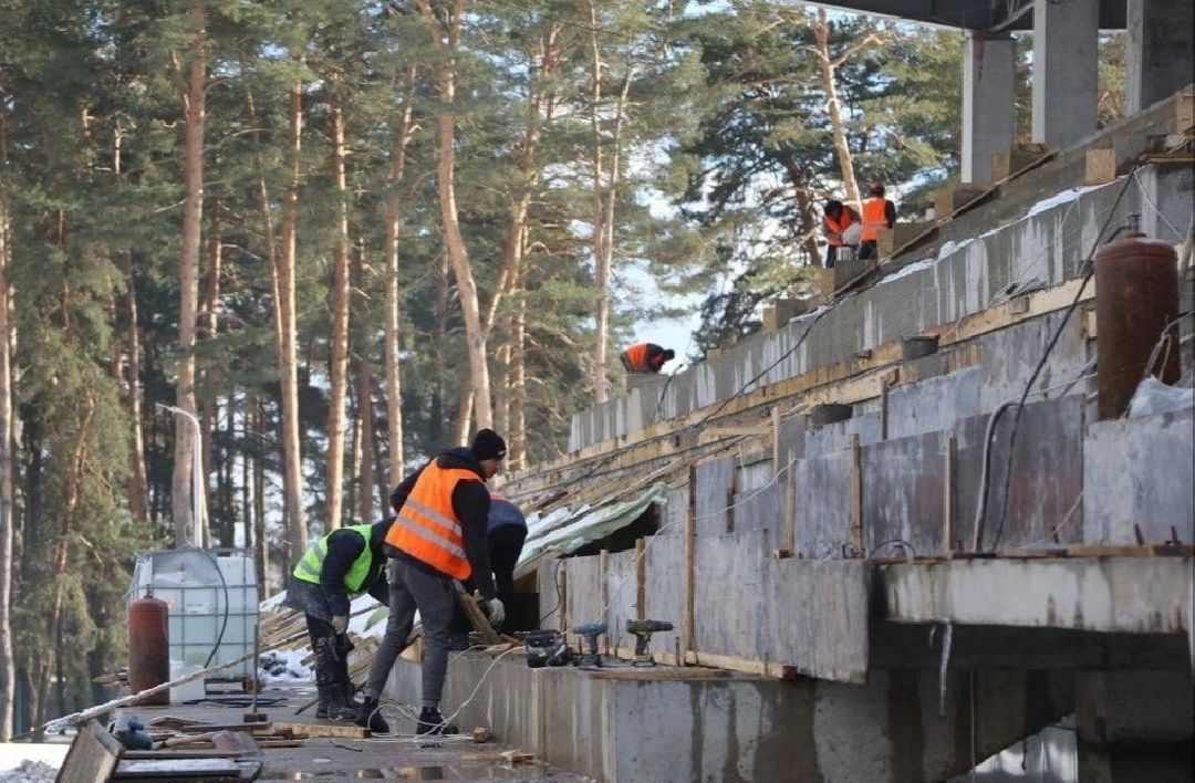 Серпухов, реконструкция, стадион