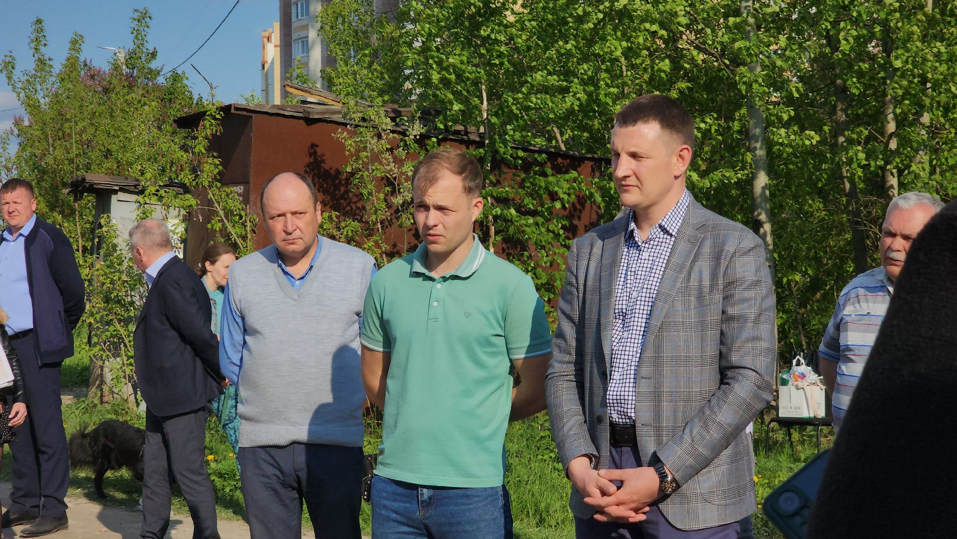 павлово-посадский городской округ, электрогорск, власть, выездная администрация, встреча, дороги,