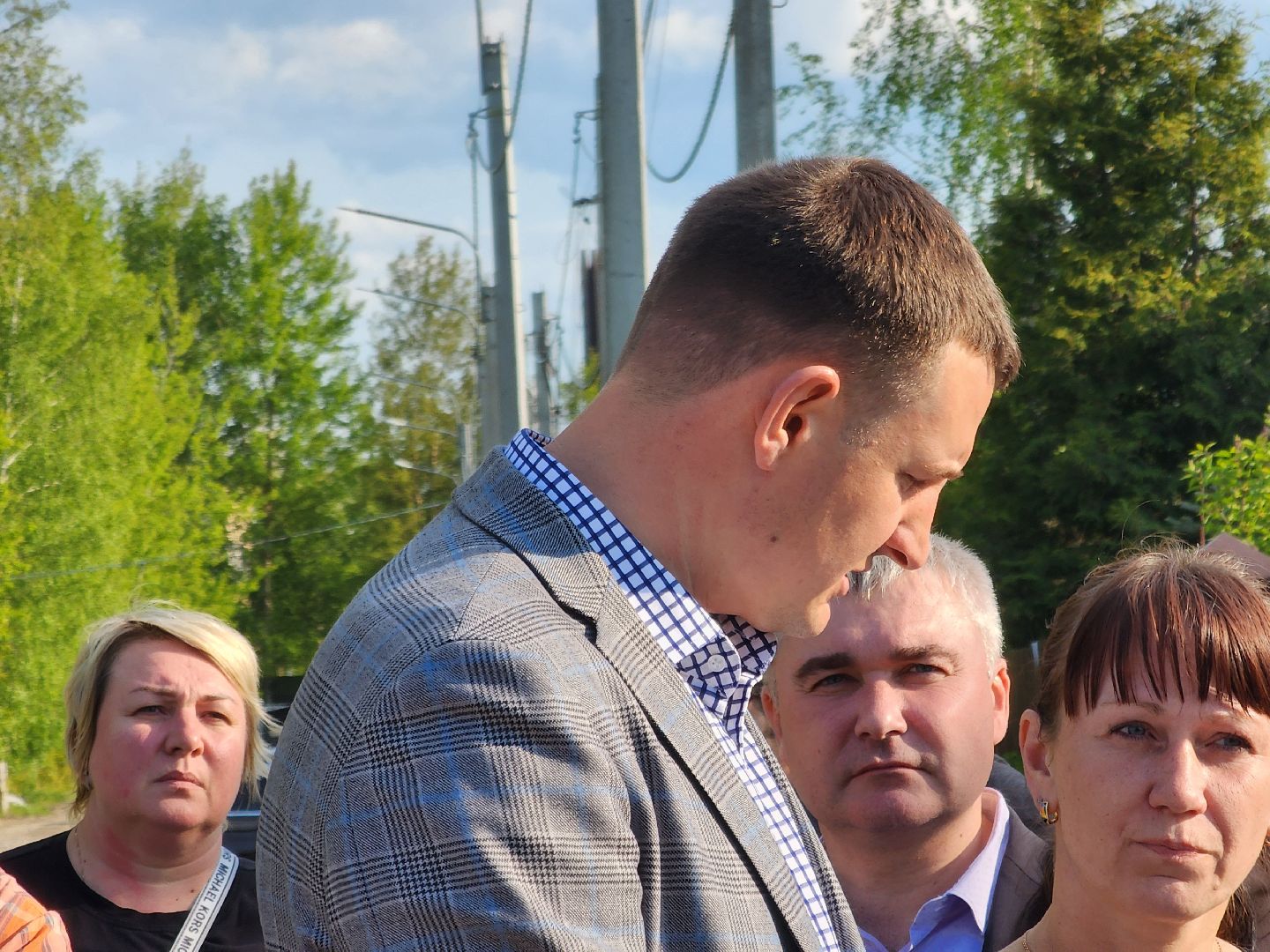 павлово-посадский городской округ, электрогорск, власть, выездная администрация, встреча, дороги,