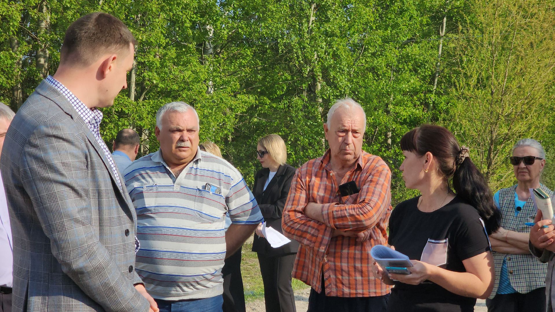 павлово-посадский городской округ, электрогорск, власть, выездная администрация, встреча, дороги,