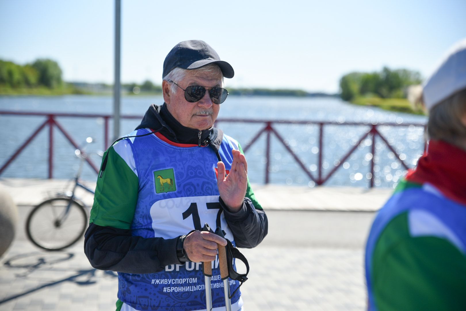 Бронницы, Активное долголетие, Марпфон, Скандинавская ходьба, Марафон по по ходьбе,