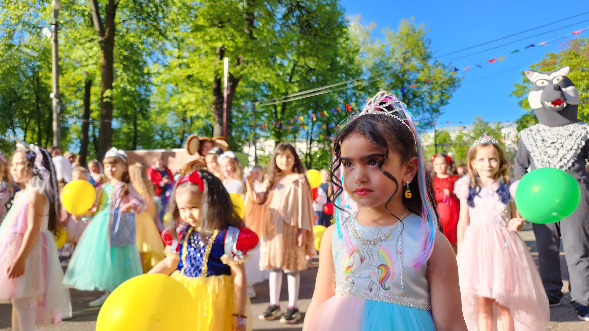 Егорьевск, Подмосковье, Московская область, парк пегас, парад принцесс, парад супергероев,