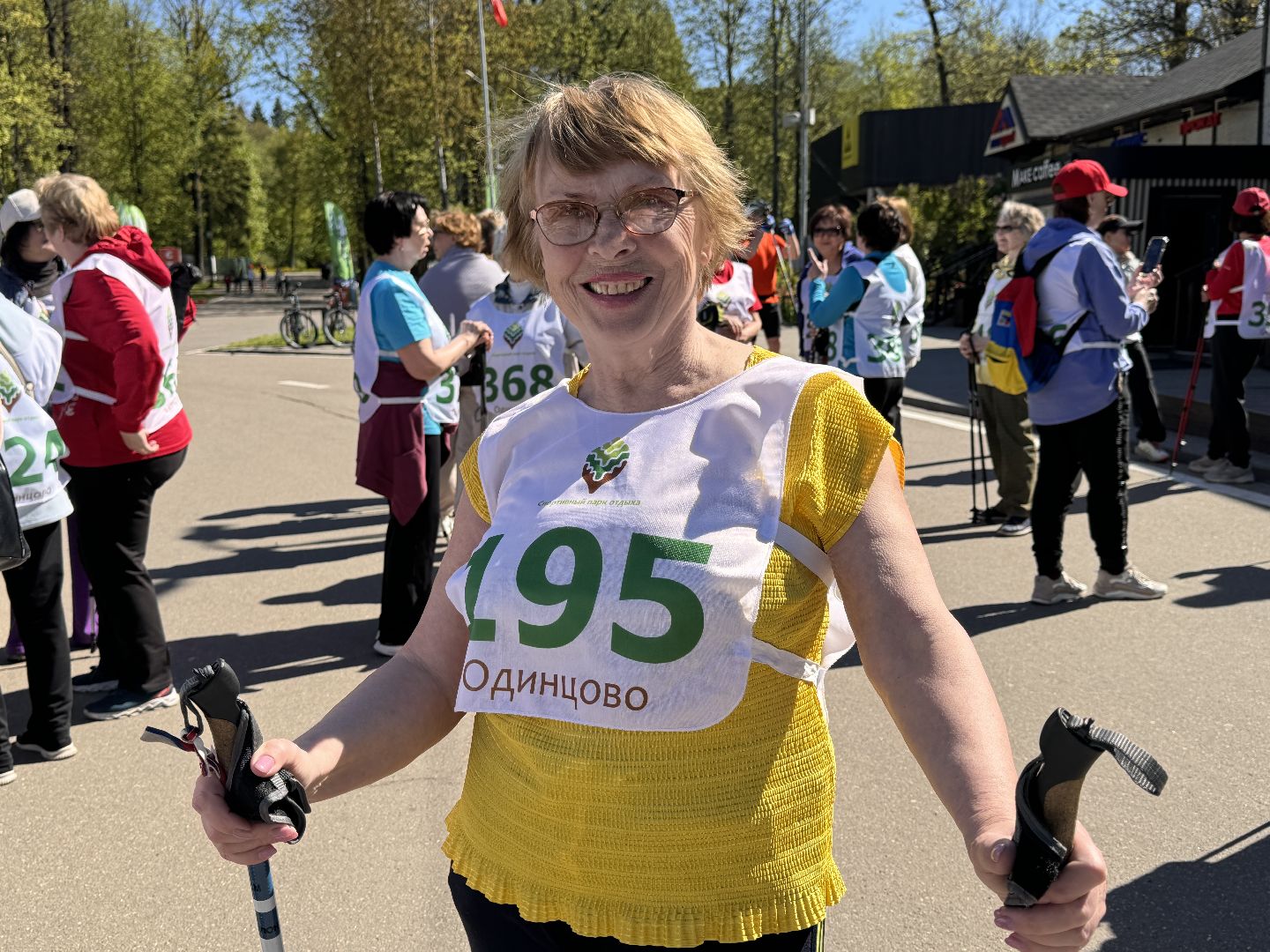 Одинцово, активное долголетие, скандинавская ходьба,