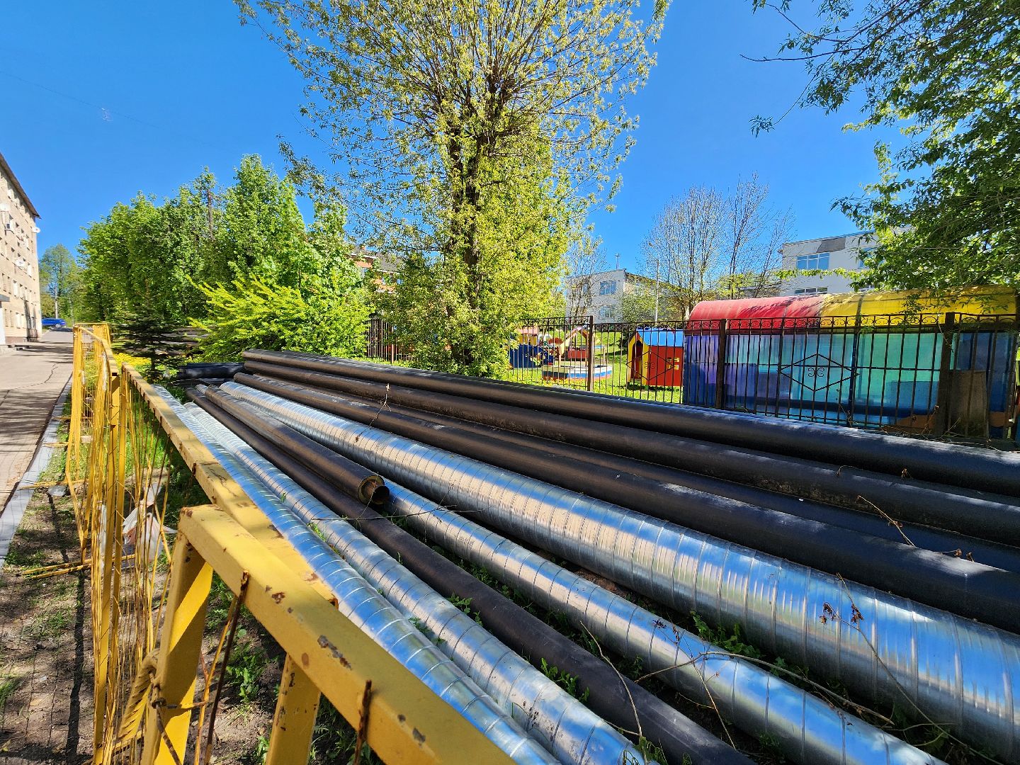 ремонт теплотрассы, теплоснабжение, теплосети, капитальный ремонт,