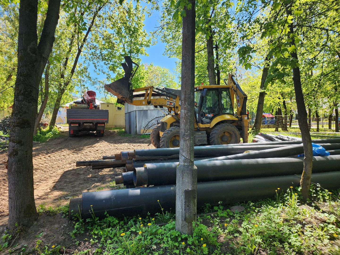 ремонт теплотрассы, теплоснабжение, теплосети, капитальный ремонт,