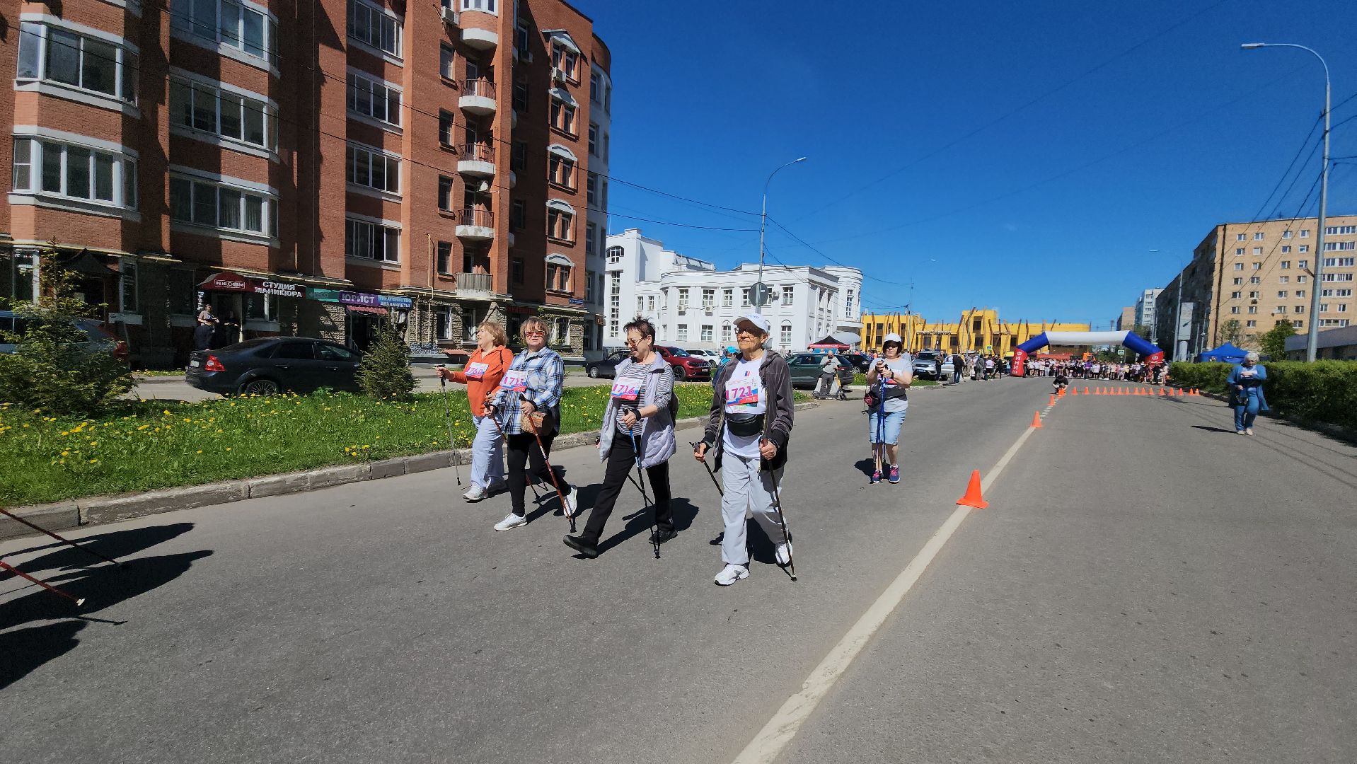 Пробег Ржищина, активное долголетие, Лобня,