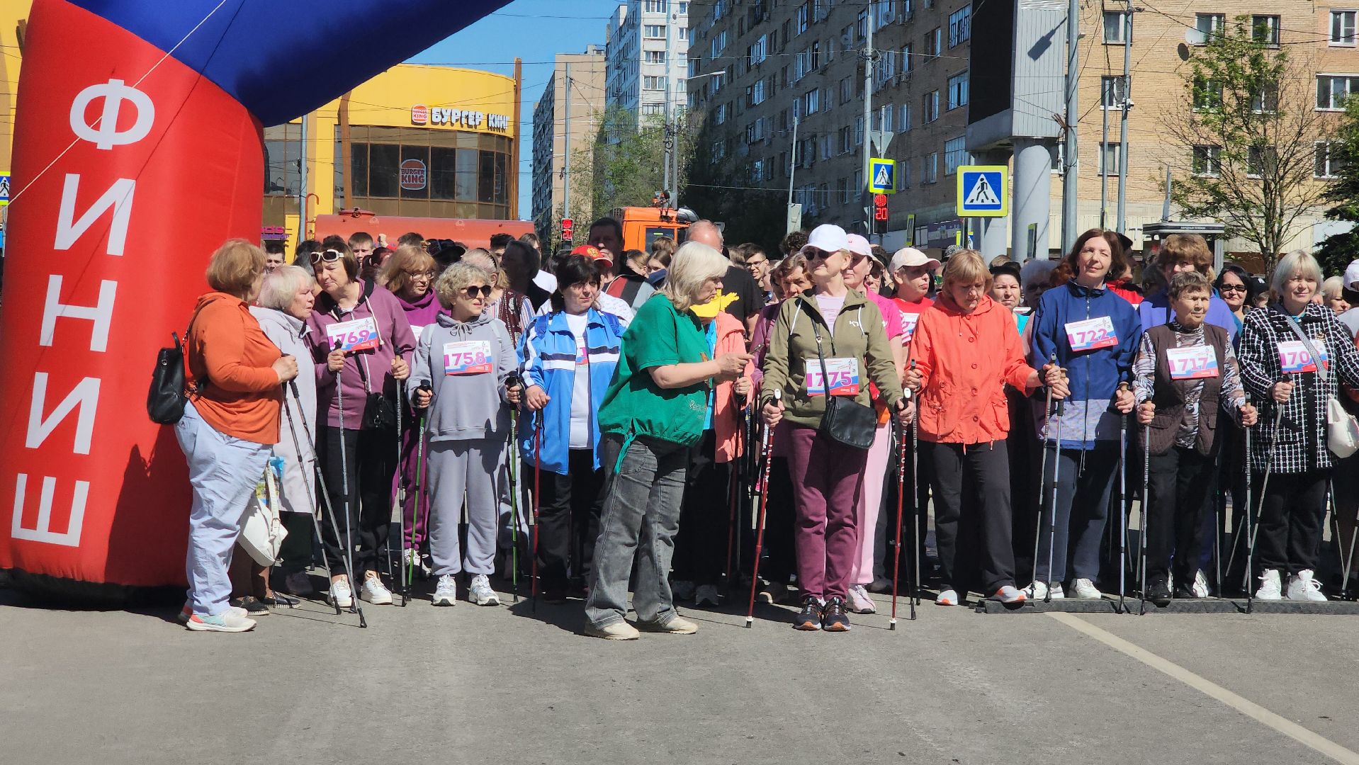 Пробег Ржищина, активное долголетие, Лобня,