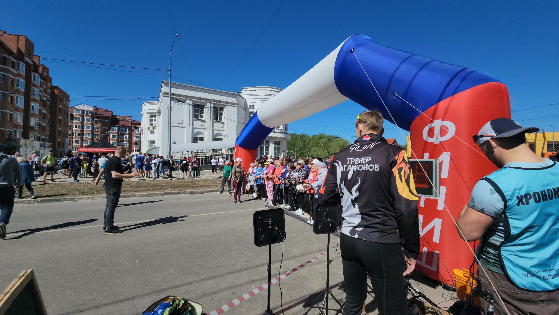 Пробег Ржищина, активное долголетие, Лобня,
