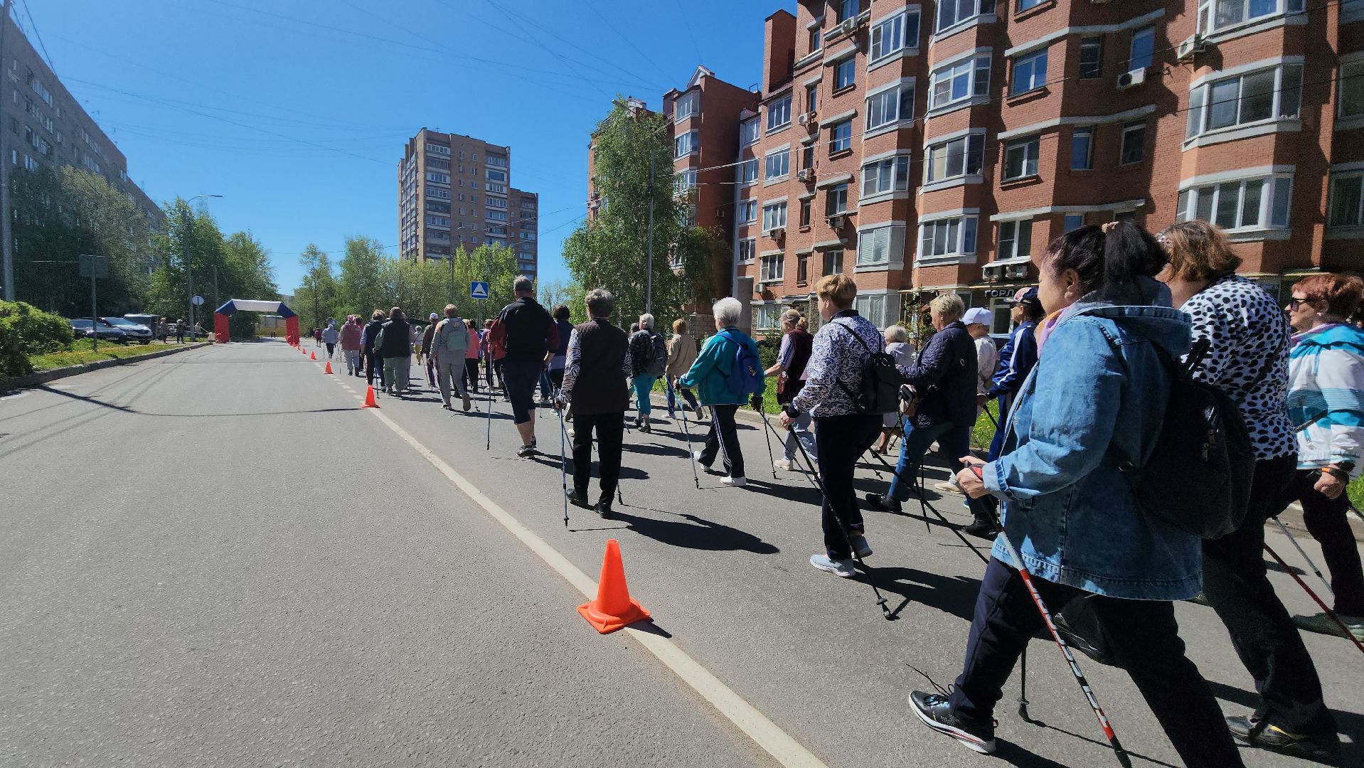 Пробег Ржищина, активное долголетие, Лобня,