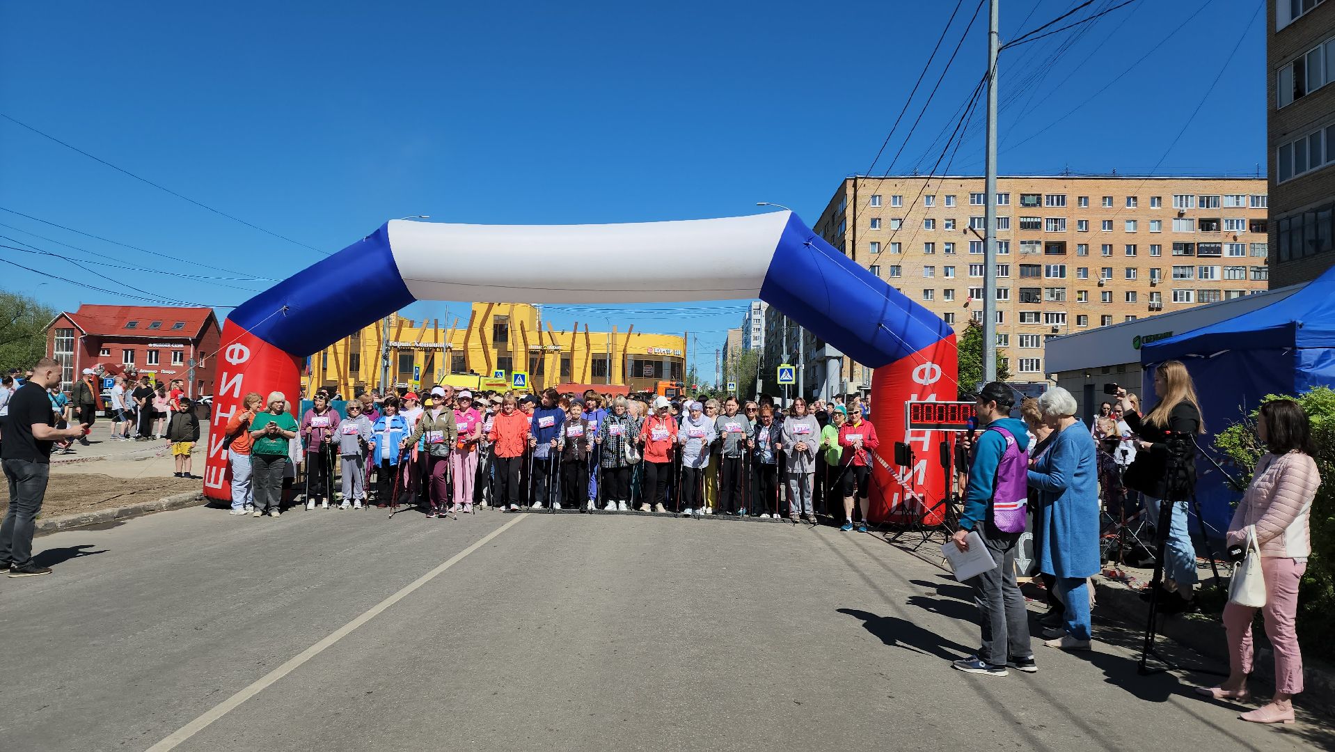 Пробег Ржищина, активное долголетие, Лобня,