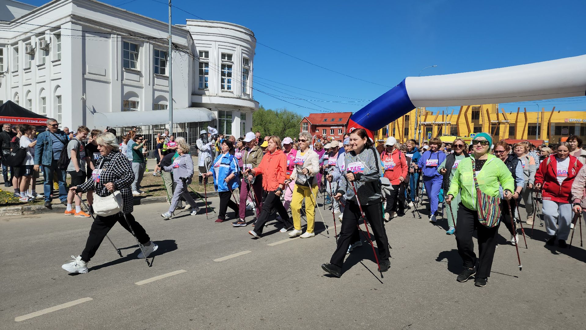 Пробег Ржищина, активное долголетие, Лобня,