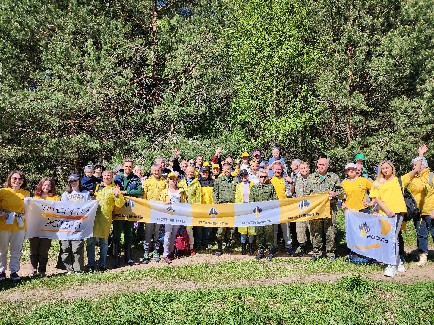 серпухов, подмосковье, сажают лес, лес будущего,