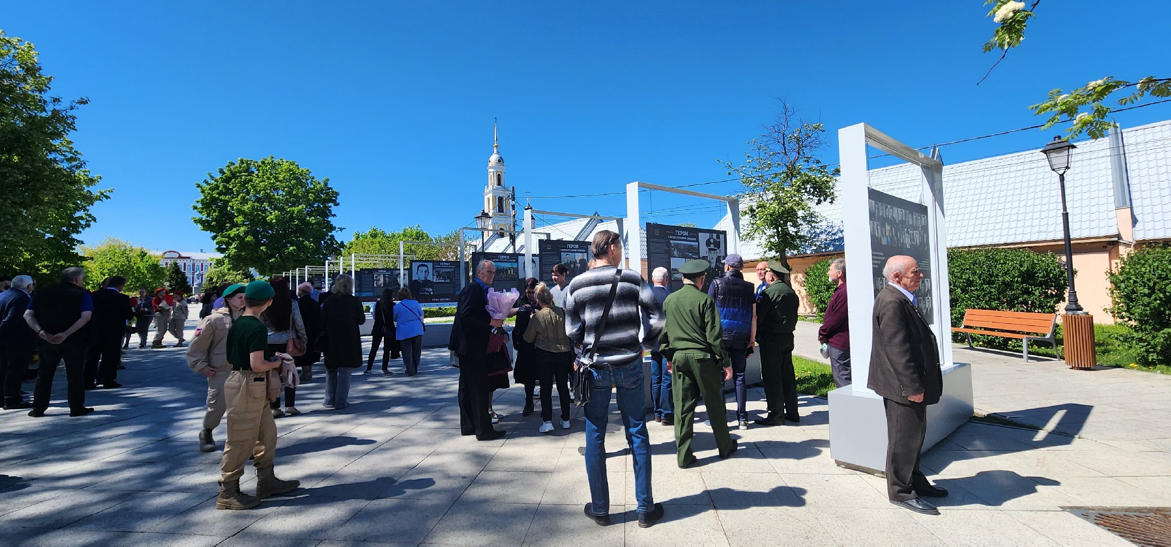 Коломна, выставка, герои россии, герои вов,