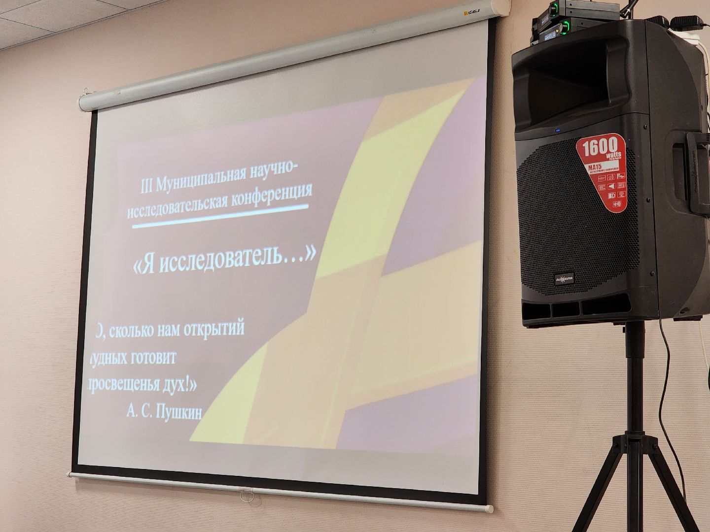 ногинск, образование, школа 4, конференция, конференция научно-исследовательских работ, общество,