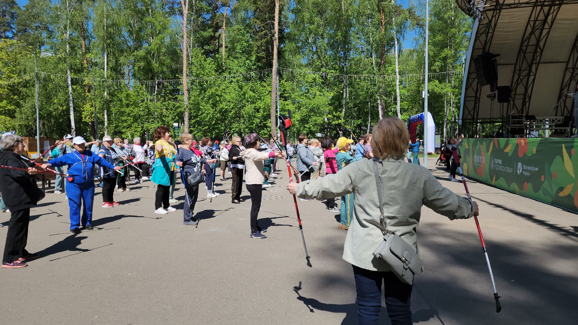 Ногинск, Авктивное долголетие, Общество, Жители, Марафон, скандинавская ходьба, марафон по скандинавской ходьбе,