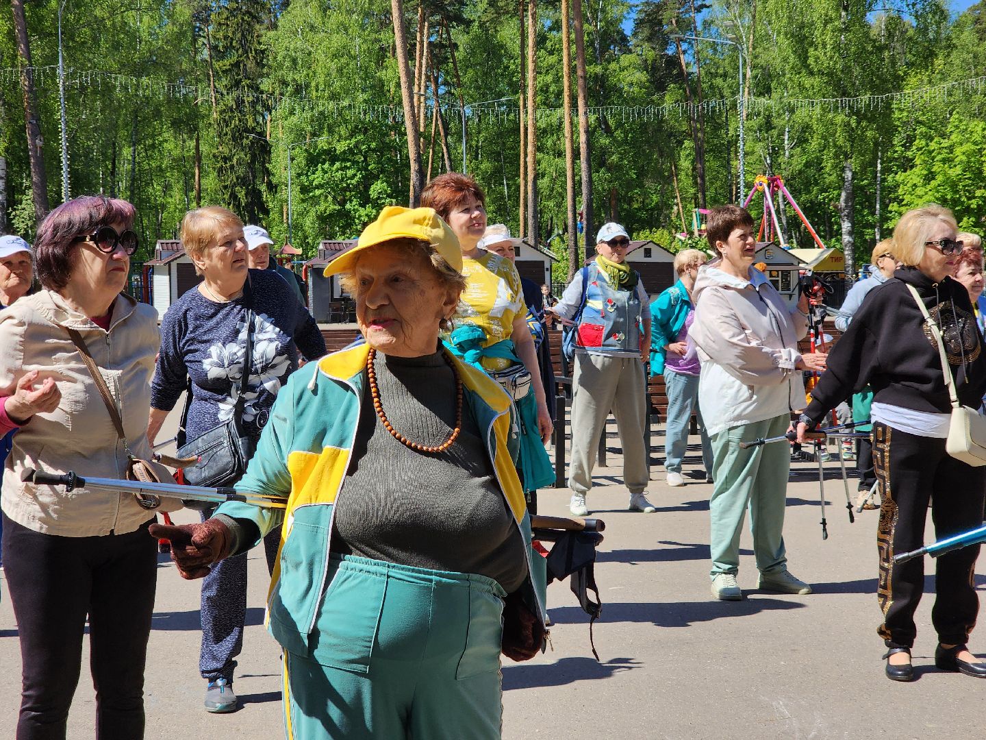 Ногинск, Авктивное долголетие, Общество, Жители, Марафон, скандинавская ходьба, марафон по скандинавской ходьбе,