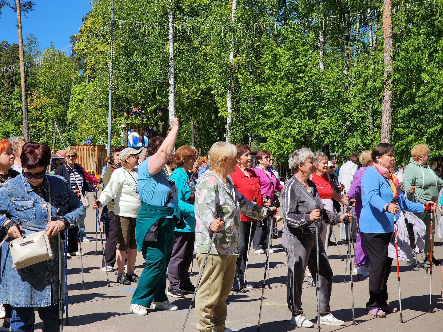 Ногинск, Авктивное долголетие, Общество, Жители, Марафон, скандинавская ходьба, марафон по скандинавской ходьбе,