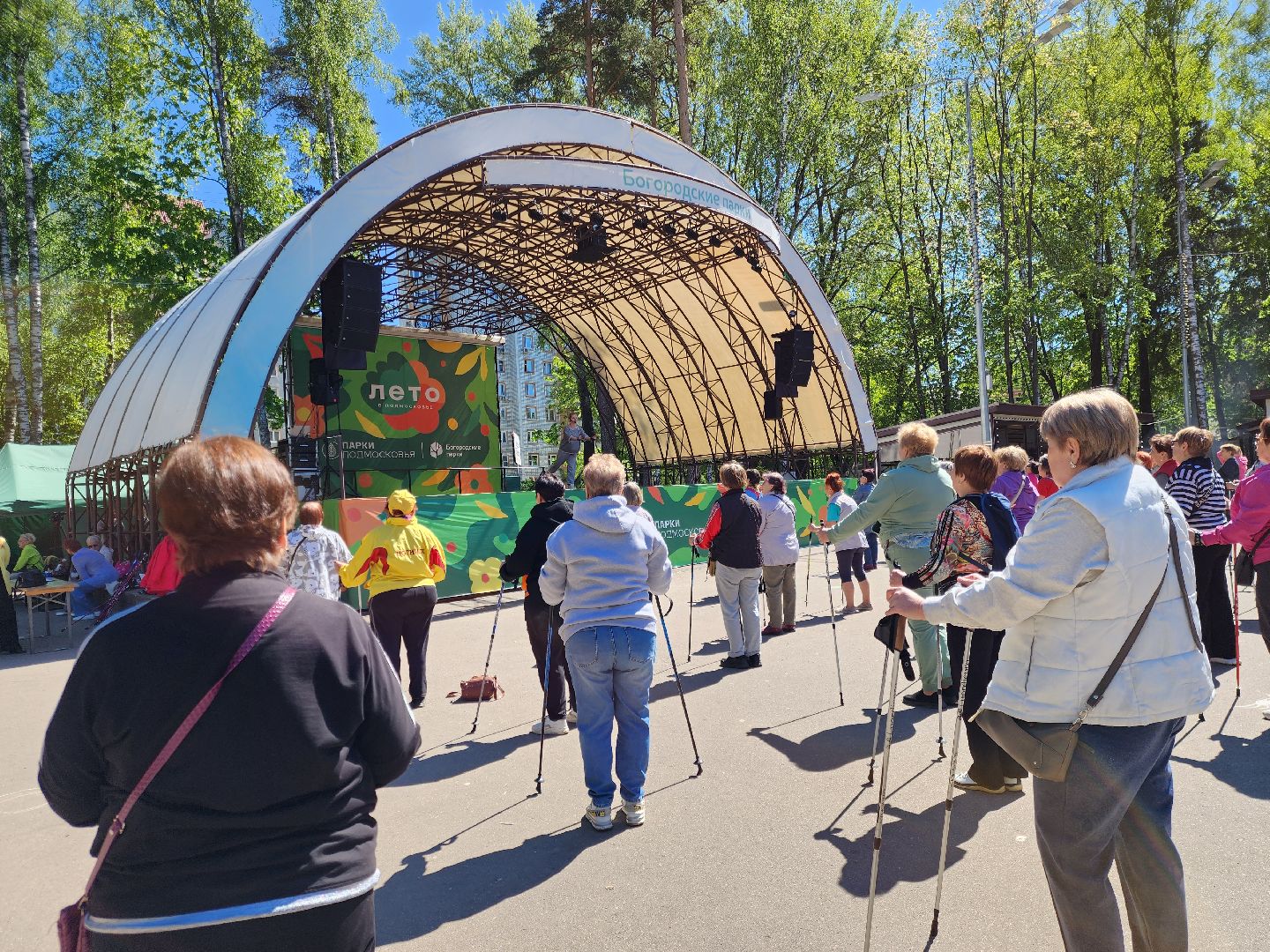 Ногинск, Авктивное долголетие, Общество, Жители, Марафон, скандинавская ходьба, марафон по скандинавской ходьбе,