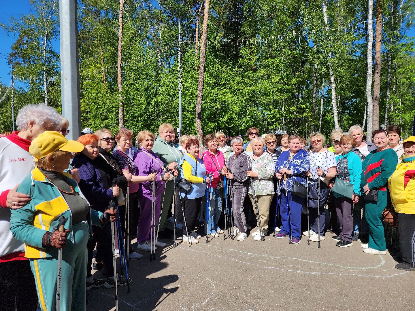 Ногинск, Авктивное долголетие, Общество, Жители, Марафон, скандинавская ходьба, марафон по скандинавской ходьбе,