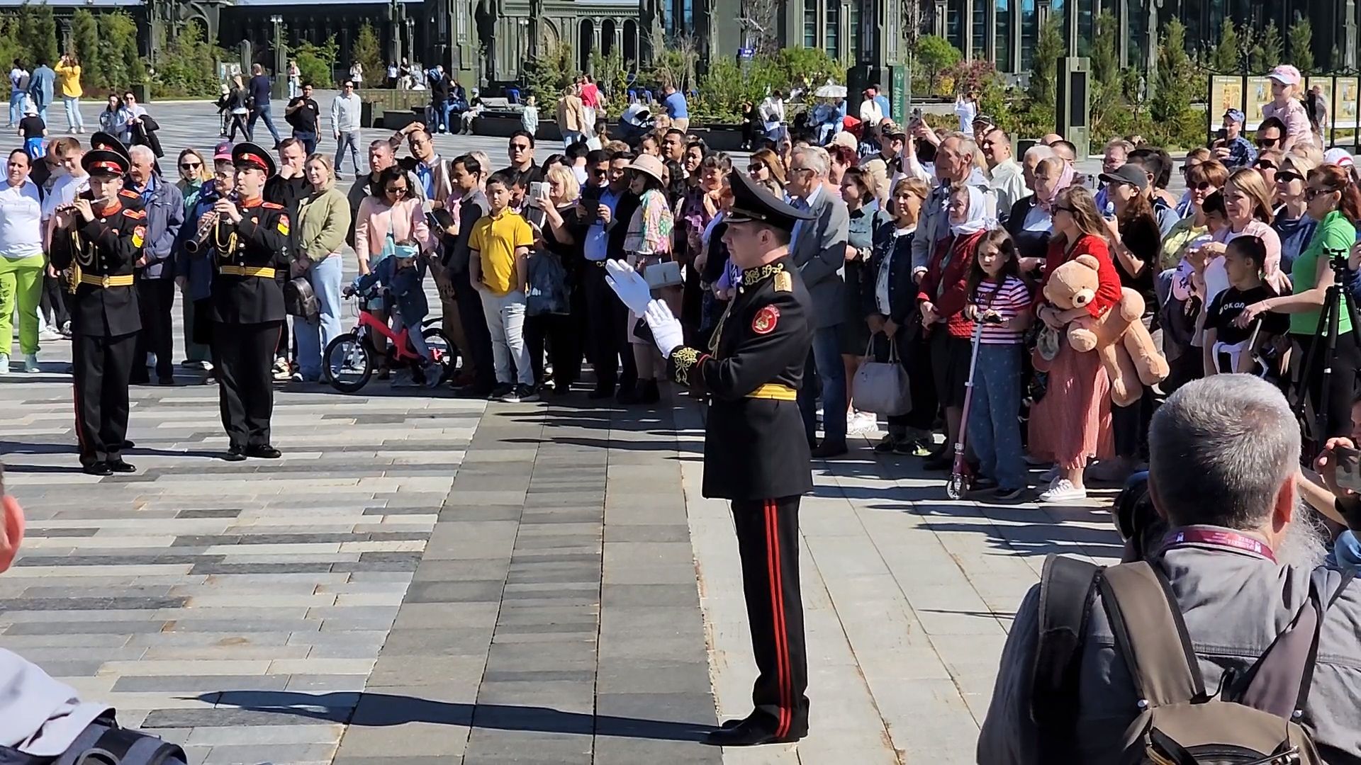 одинцово, парк патриот, главный храм вооружнных сил России, военный оркестр, фестиваль,