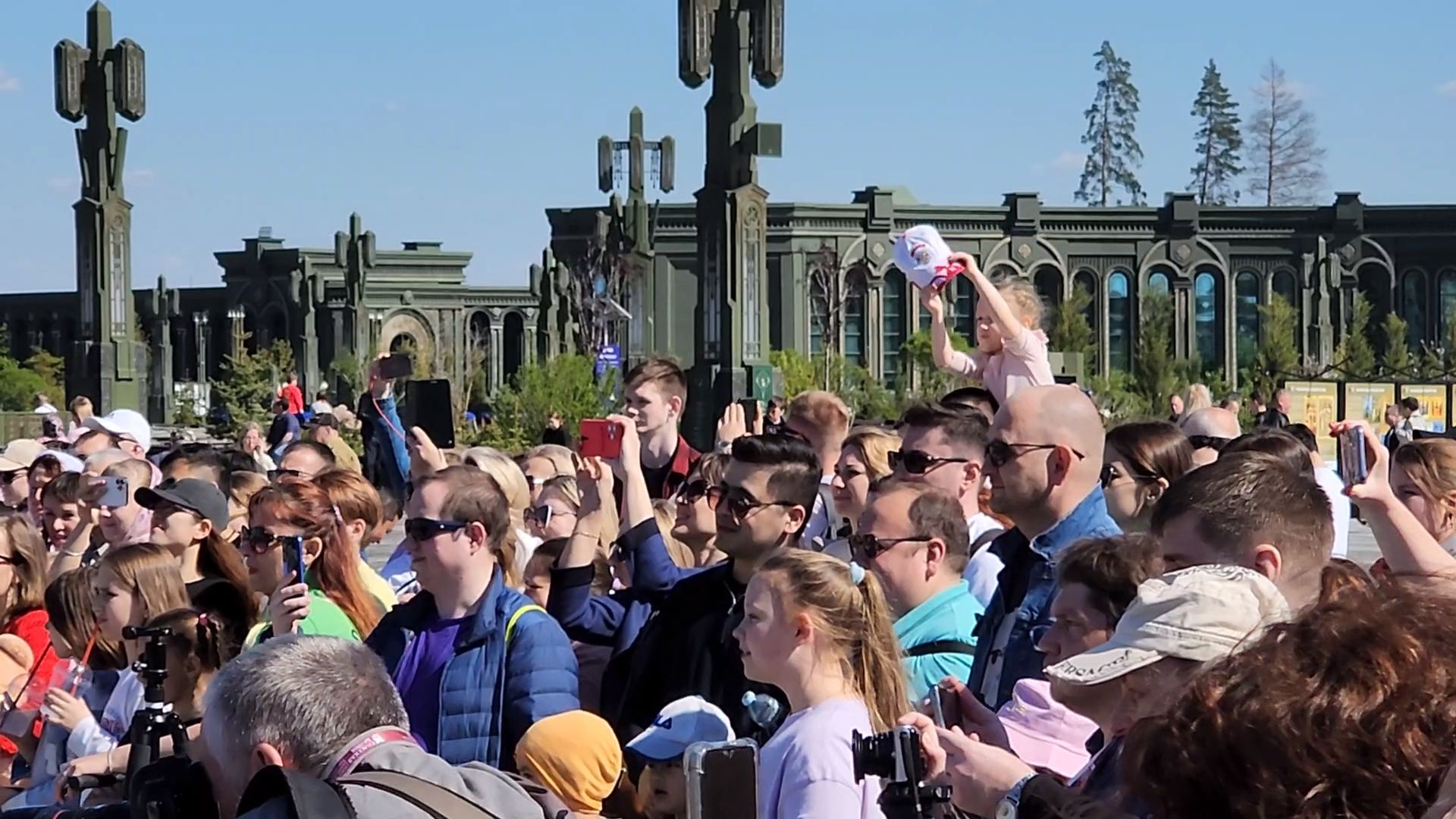 одинцово, парк патриот, главный храм вооружнных сил России, военный оркестр, фестиваль,