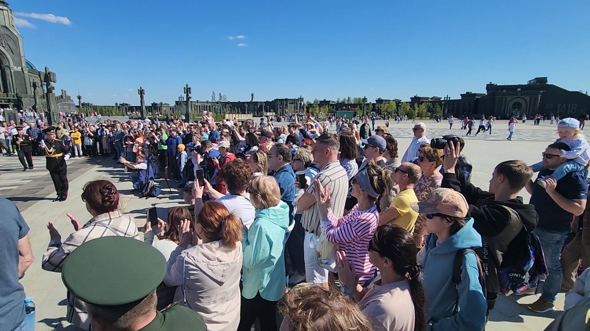 одинцово, парк патриот, главный храм вооружнных сил России, военный оркестр, фестиваль,