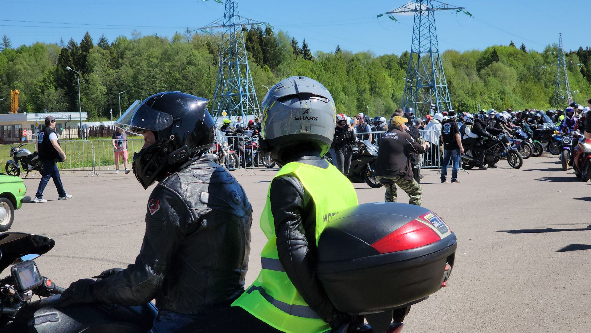 Мотосезон, Мотоциклисты, Дубна, Открытие сезона, Транспорт,