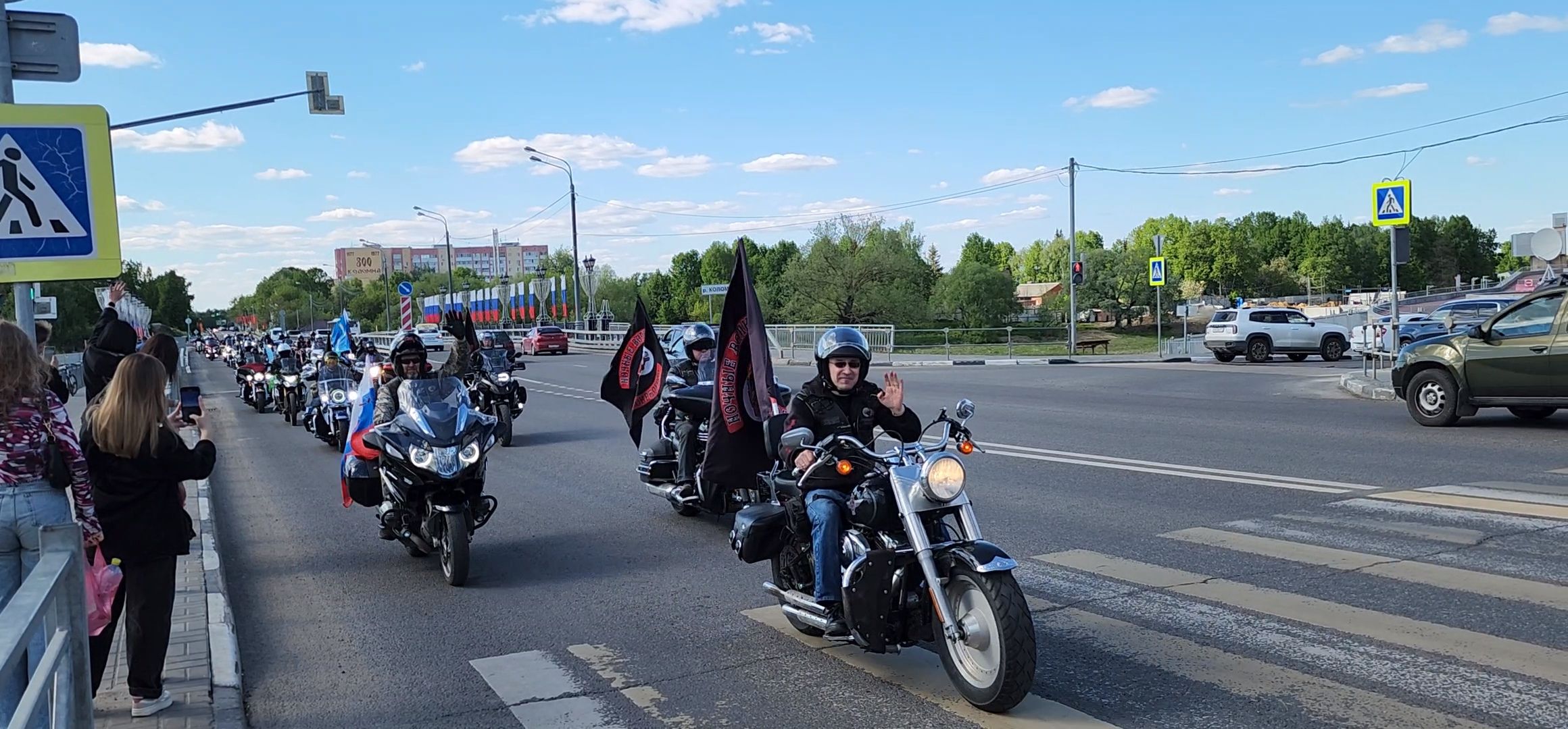 Коломна, открытие мотосезона, мотоциклисты,