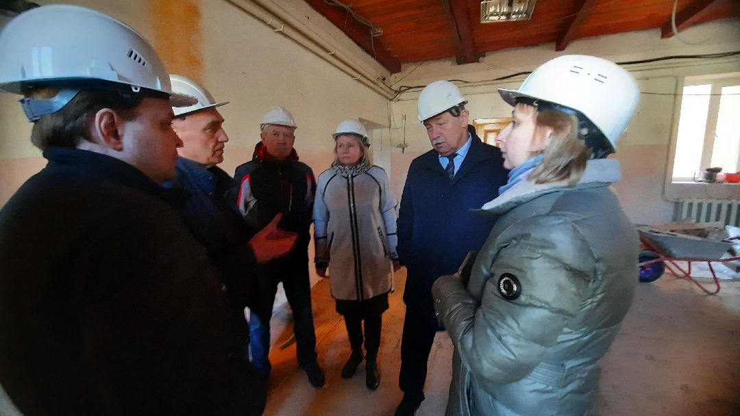 Верея, капитальный ремонт, Наро-Фоминск, начальная школа, своды Монье