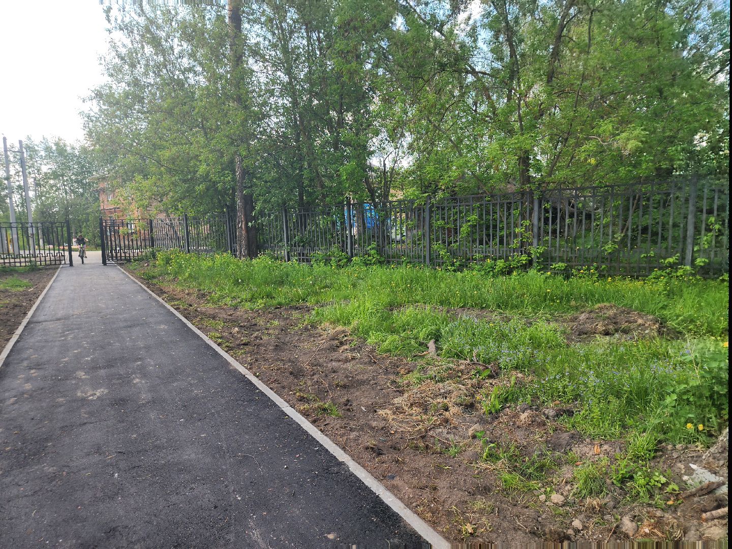 Электрогорск, городского округ павловский посад, благоустройство, народная тропа, тротуар, дорога,