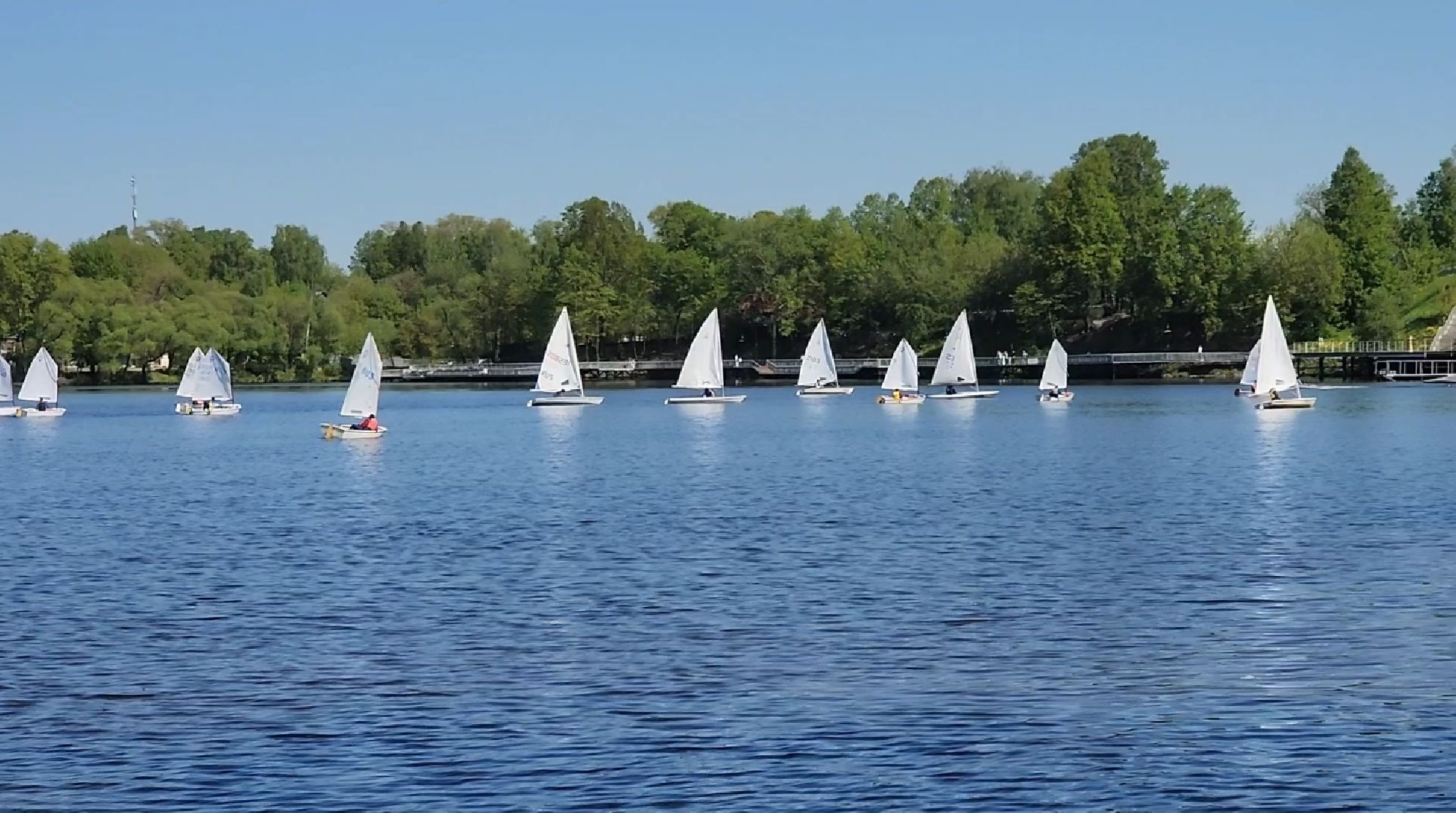 долгопрудный, яхты, паруса, водная сцена, регата, набережная,