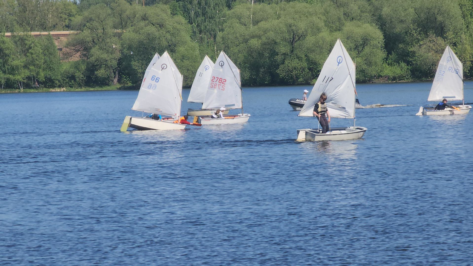 долгопрудный, яхты, паруса, водная сцена, регата, набережная,