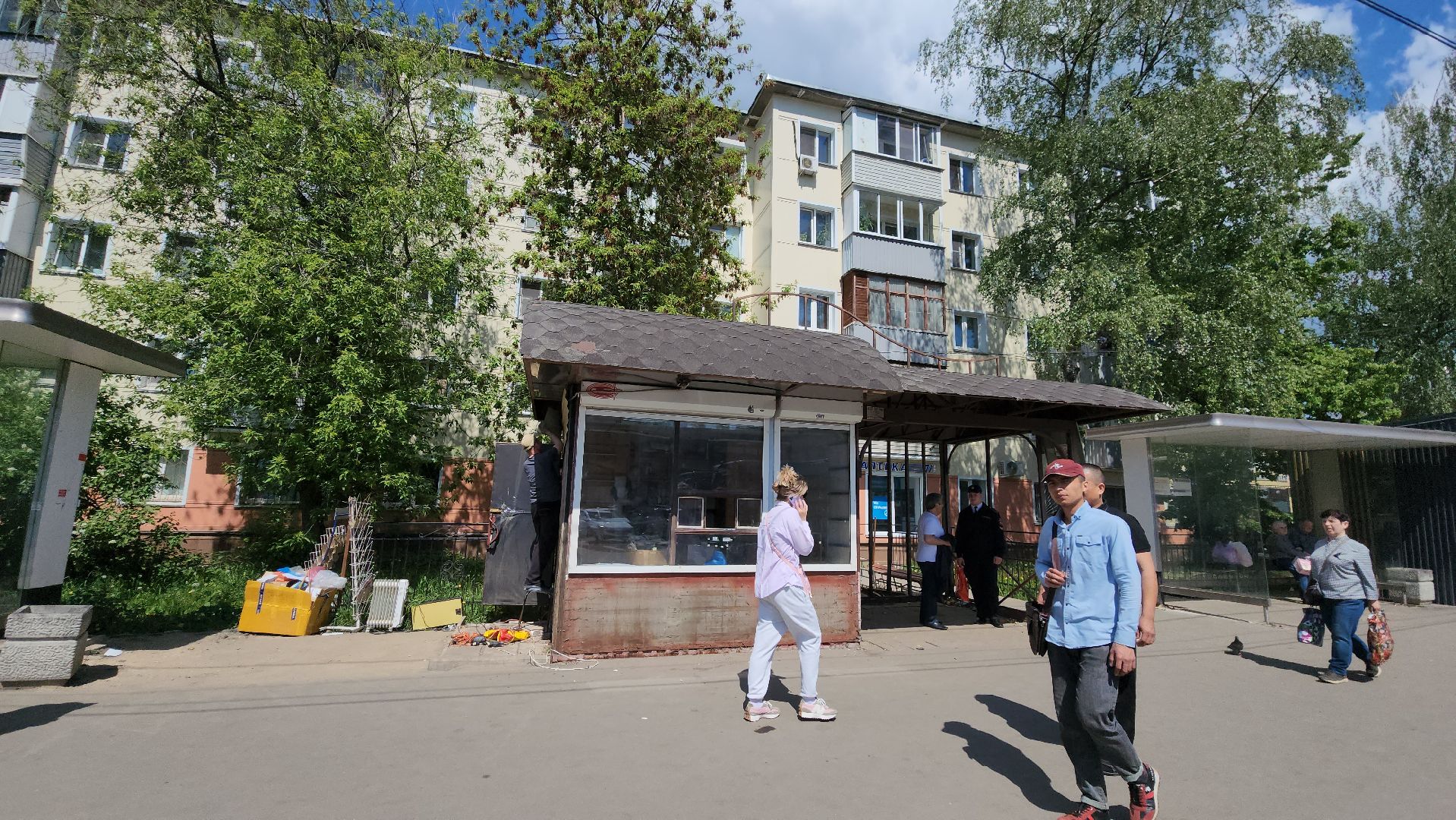 Киоск, Снос, Лобня,