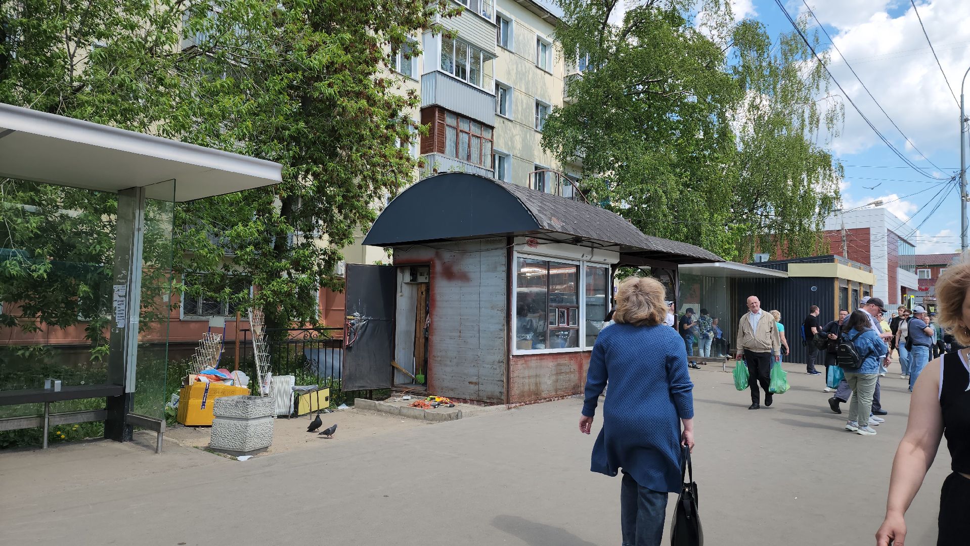 Киоск, Снос, Лобня,