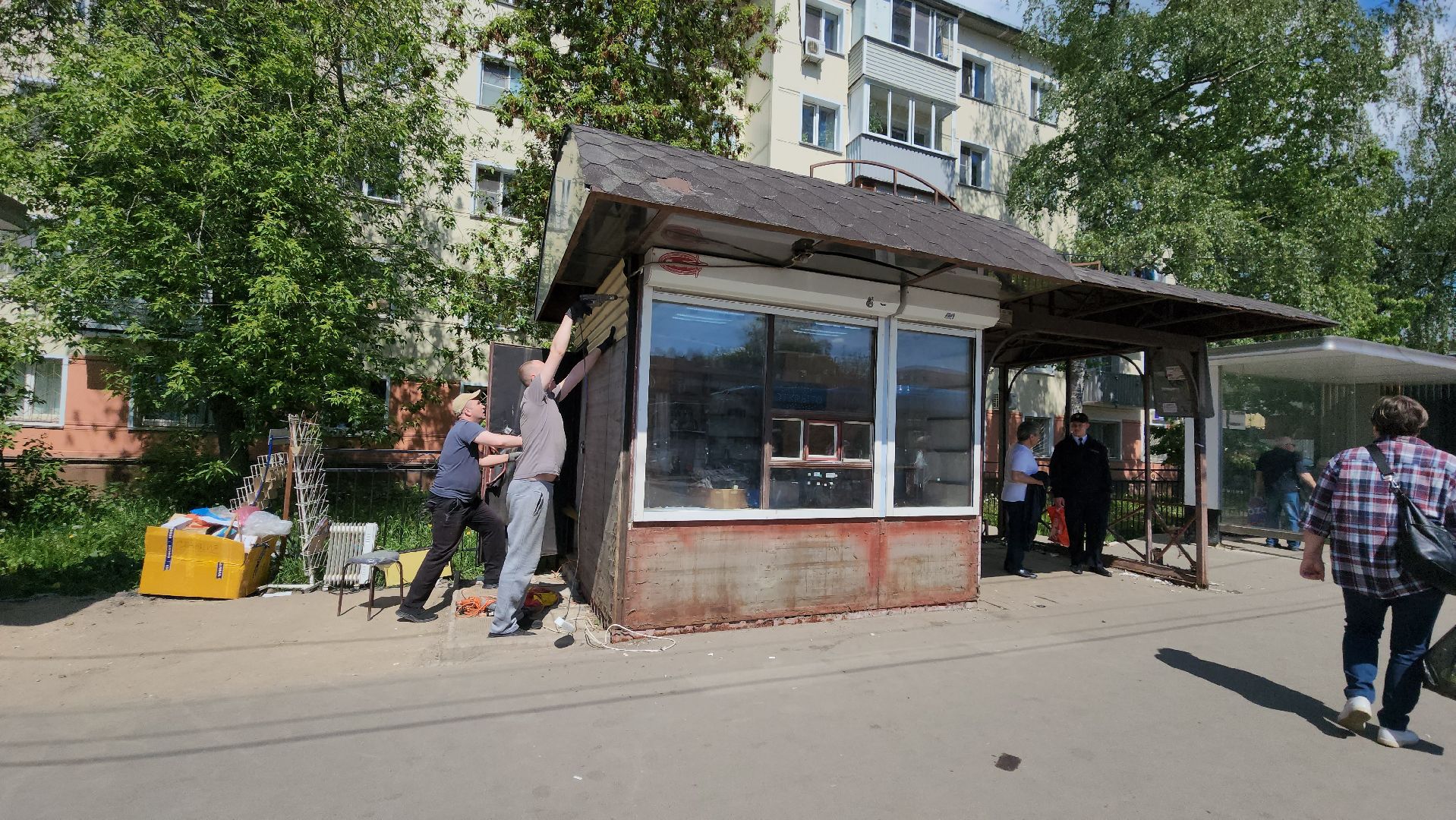 Киоск, Снос, Лобня,