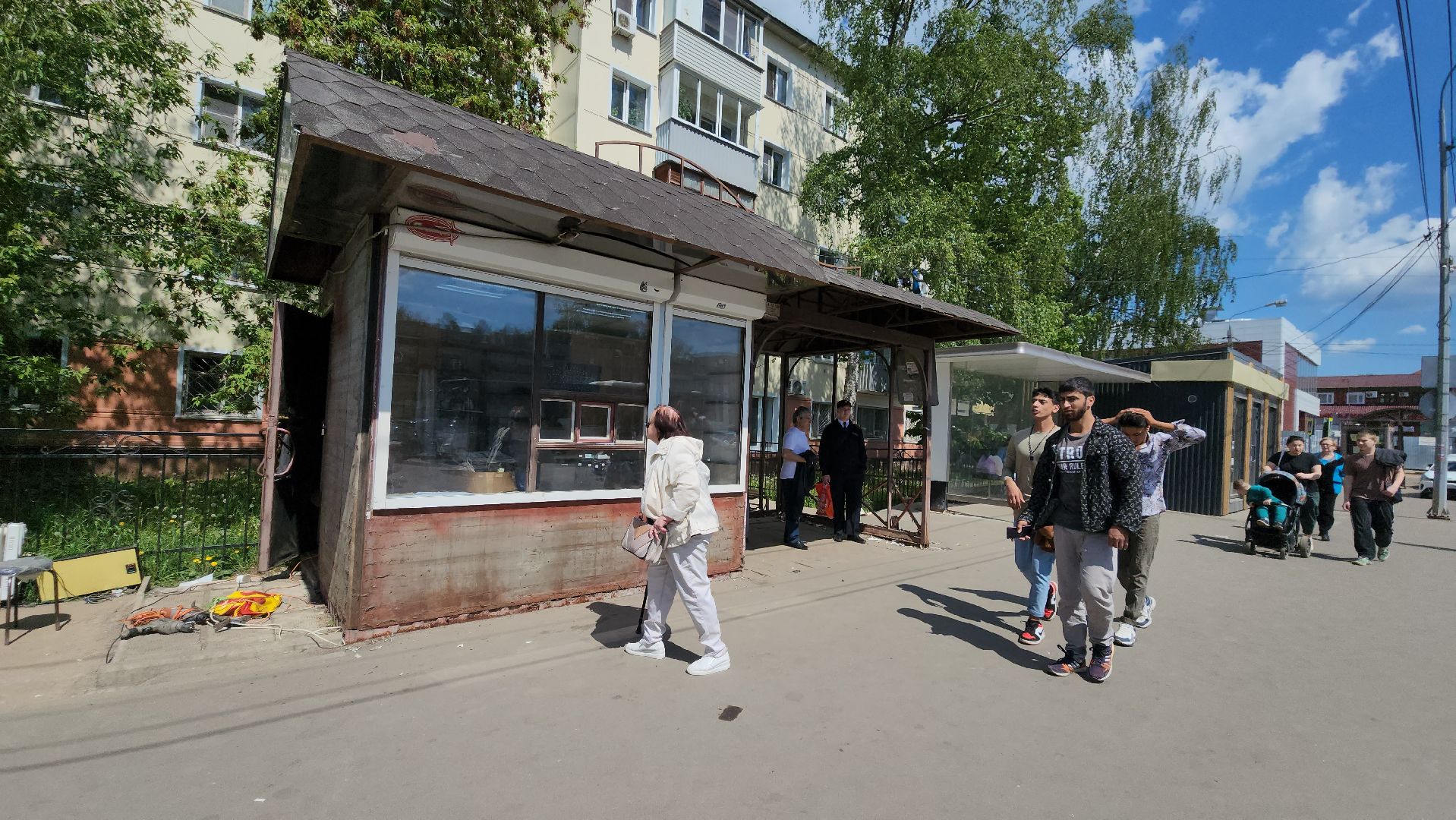 Киоск, Снос, Лобня,