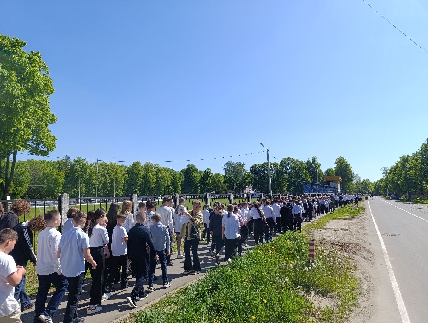 Бронницы, Школа имени Тимофеева, Учебная эвакуация, Антитеррористическая тренировка,