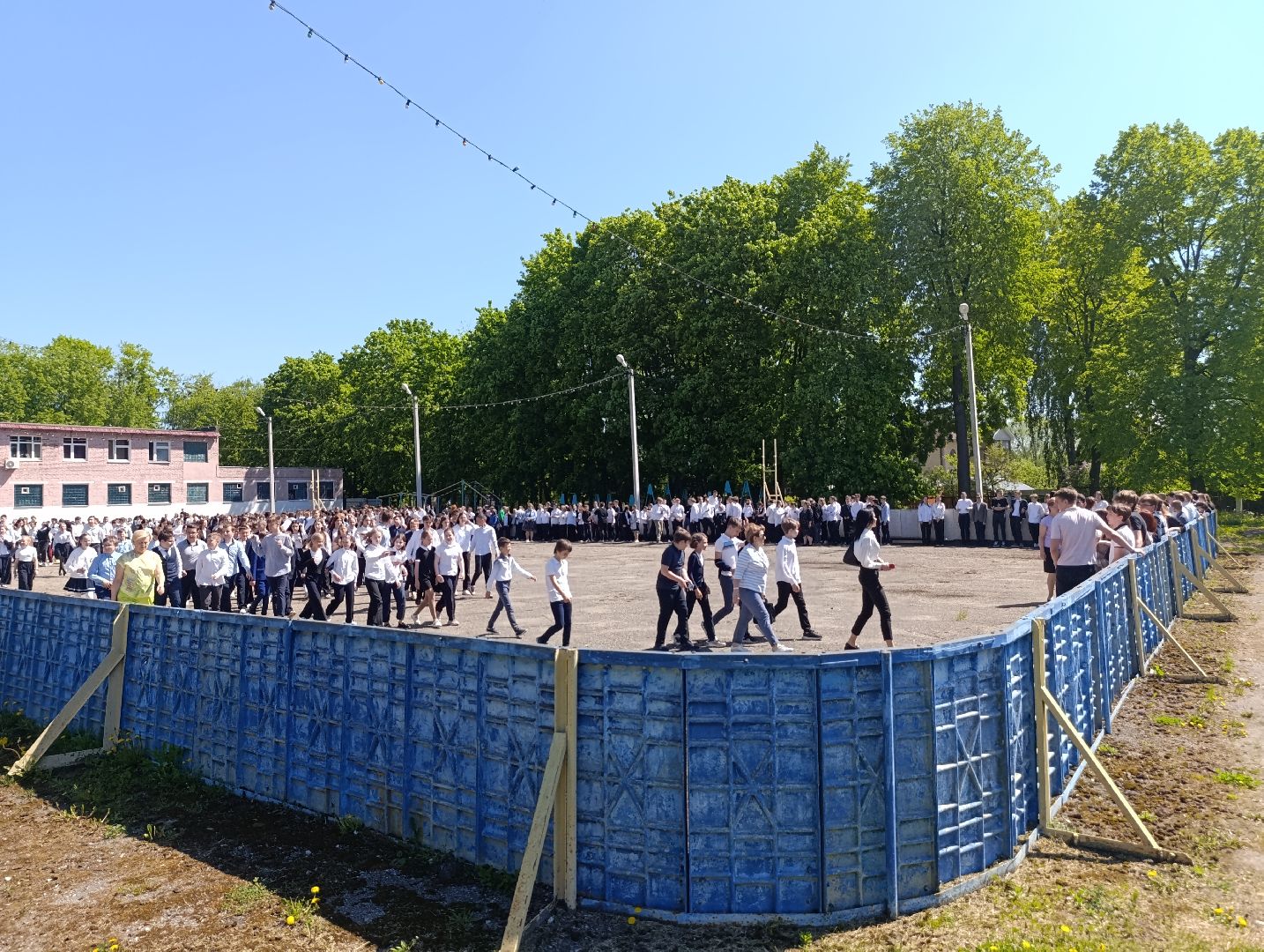 Бронницы, Школа имени Тимофеева, Учебная эвакуация, Антитеррористическая тренировка,