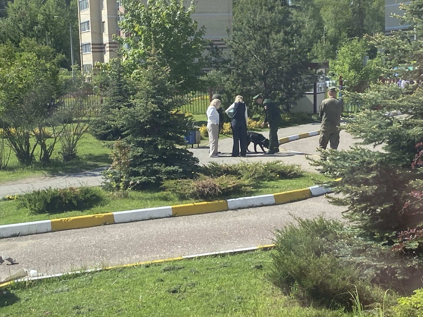 учебные занятия по ГО и ЧС, школа перспектива власиха, антитеррористическая тренировка, эвакуация школьников, комиссия по антитеррору,