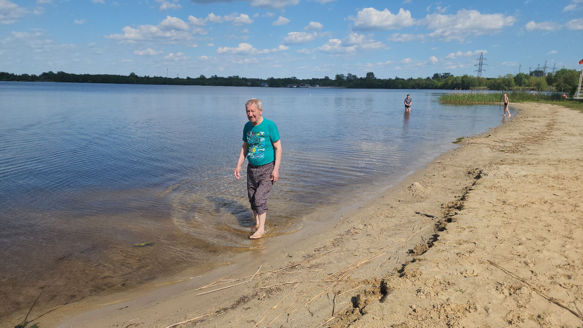 шатура, открытие пляжного сезона, россия 1, тв новости, вести москва, вести подмосковье, озеро святое,