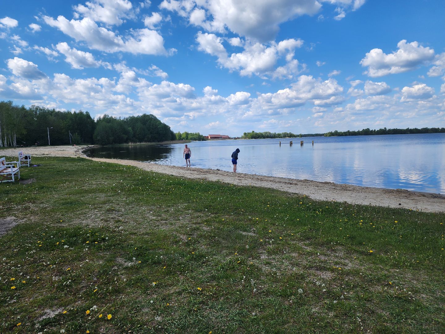 шатура, открытие пляжного сезона, россия 1, тв новости, вести москва, вести подмосковье, озеро святое,