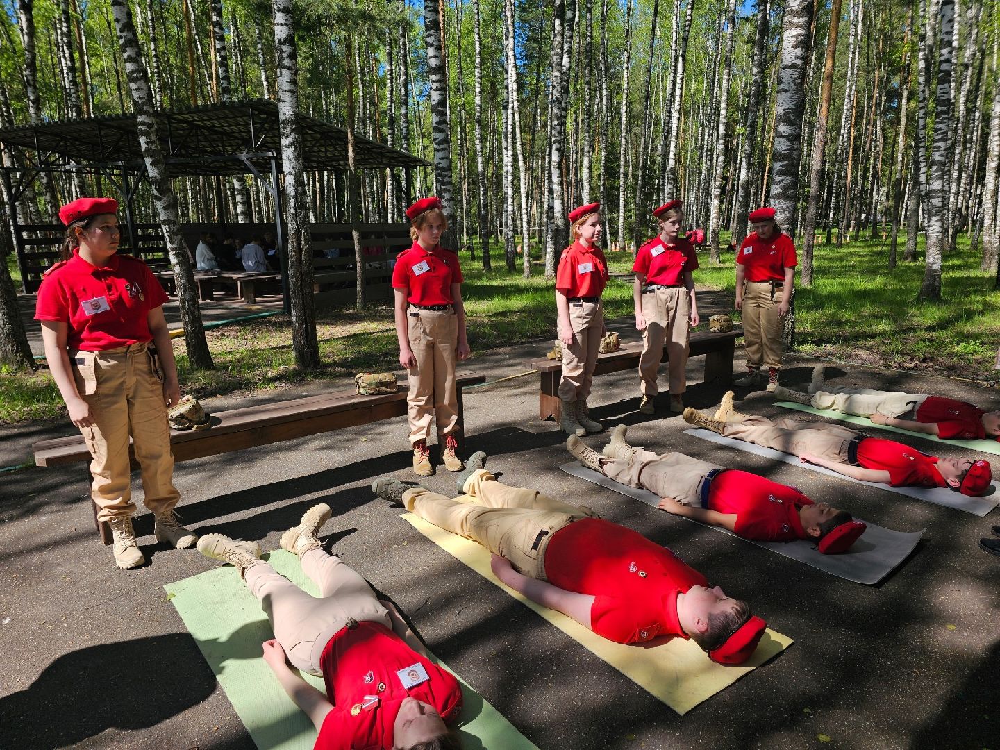 Зарница, игра, команды, Движение первых, лагерь,