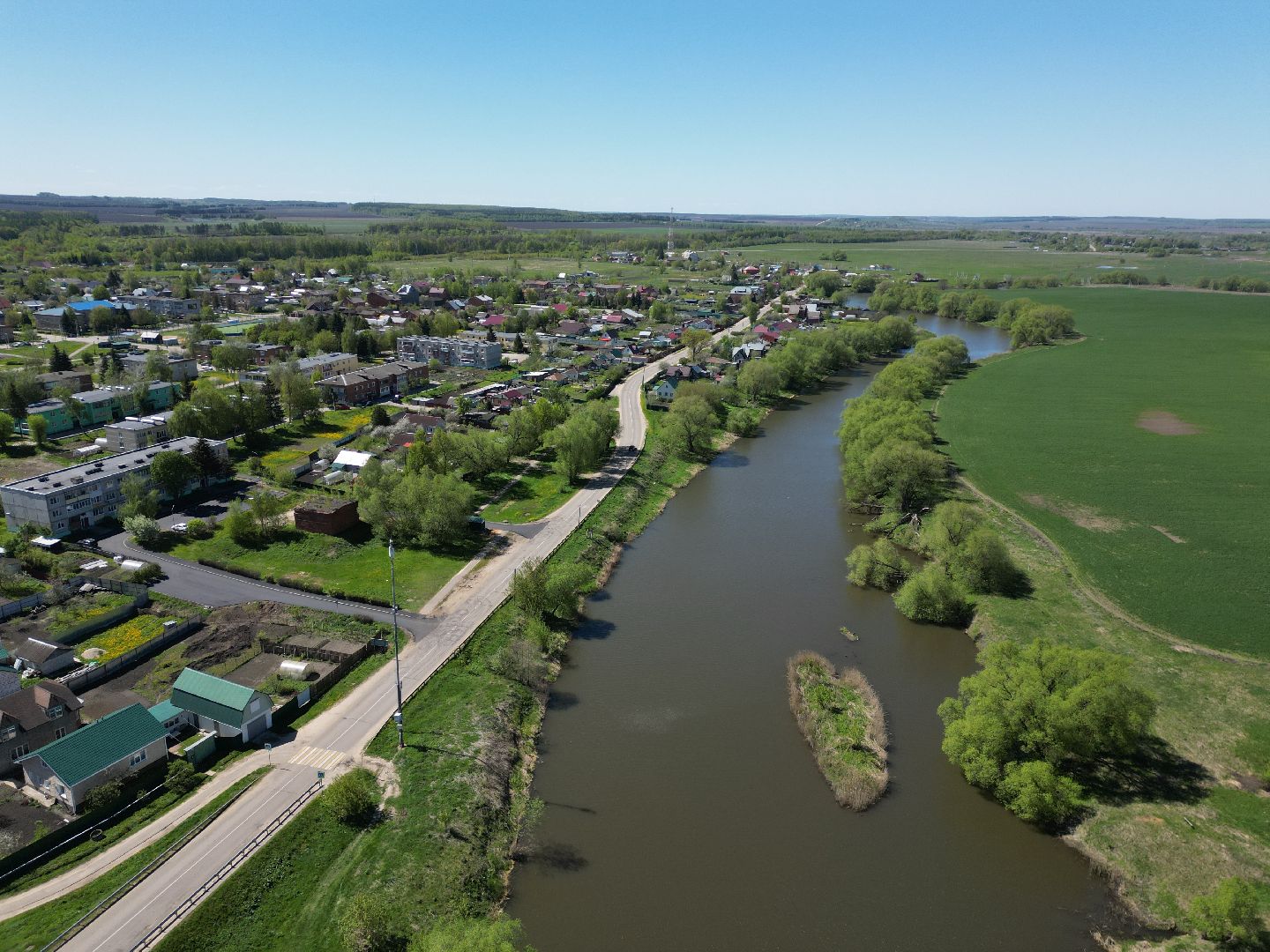 видео с коптера, детский сад, серебряные пруды,