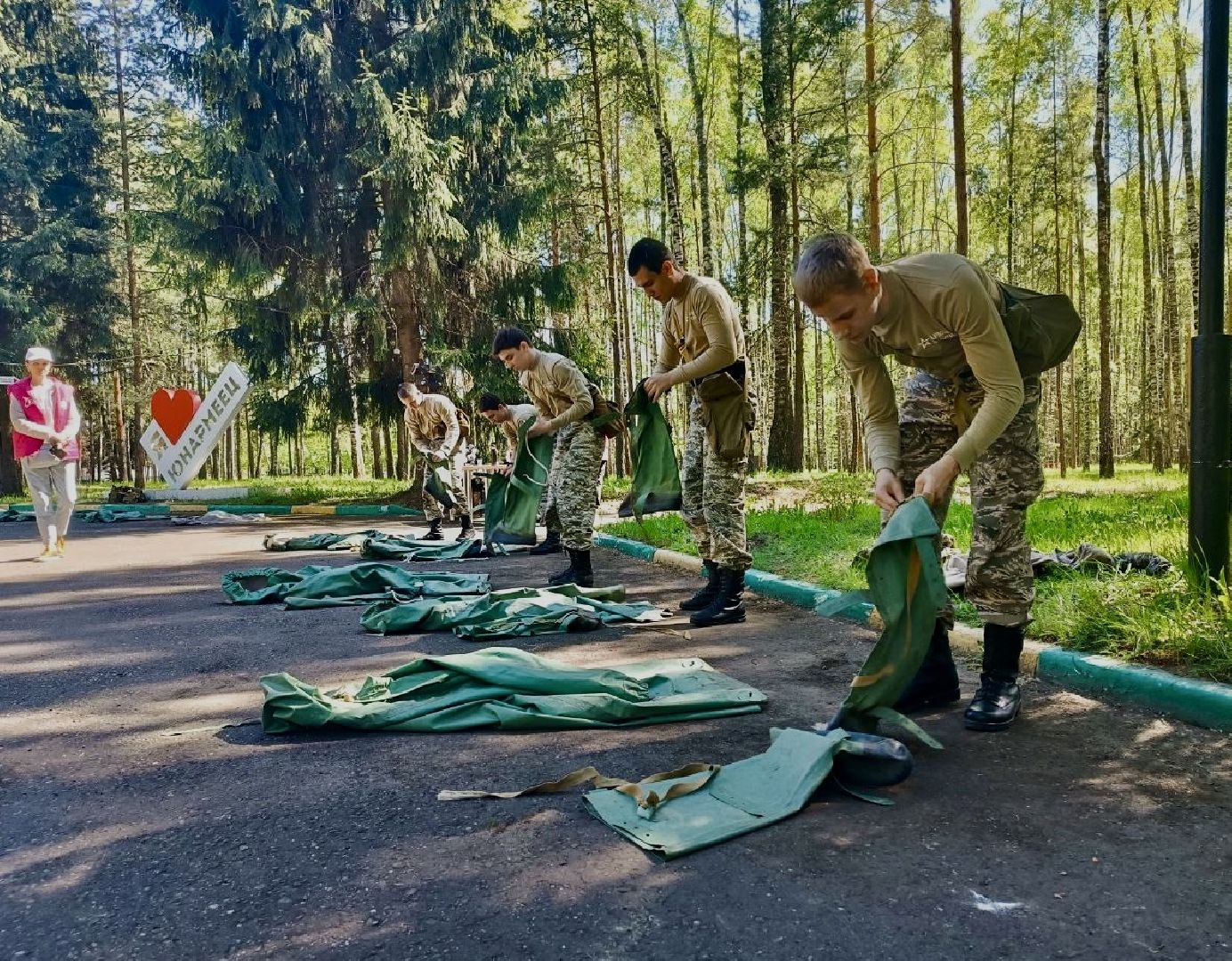 наро-фоминский городской округ, кантемировец, движение первых подмосковья, Первые Наро-Фоминска, Зарница 2 0, Военно -патриотическая игра, Юнармия,