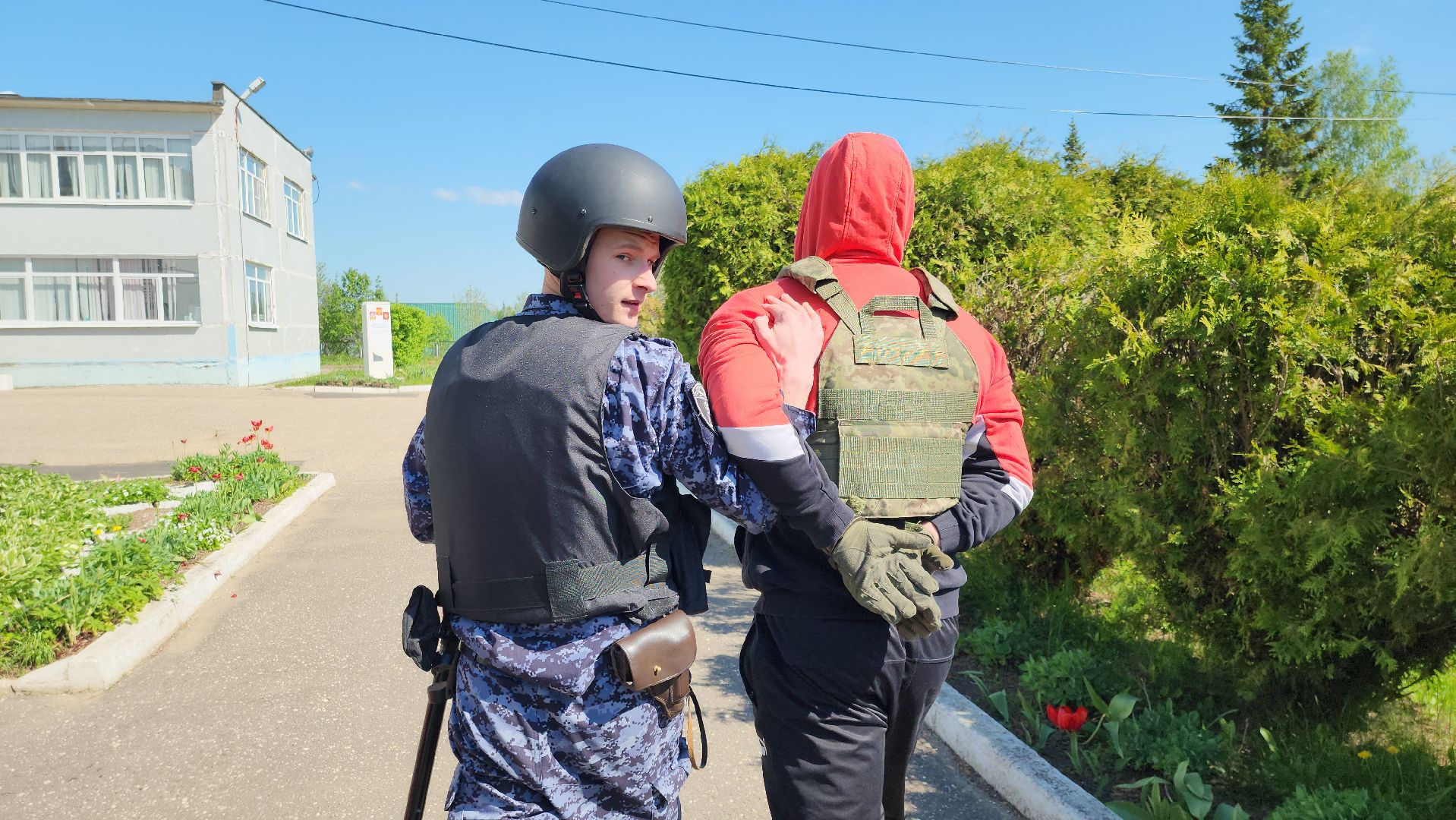 антитеррор, Антитеррористические учения, лицей, нестеровский лицей, Руза, рузский городской округ, Безопасность,
