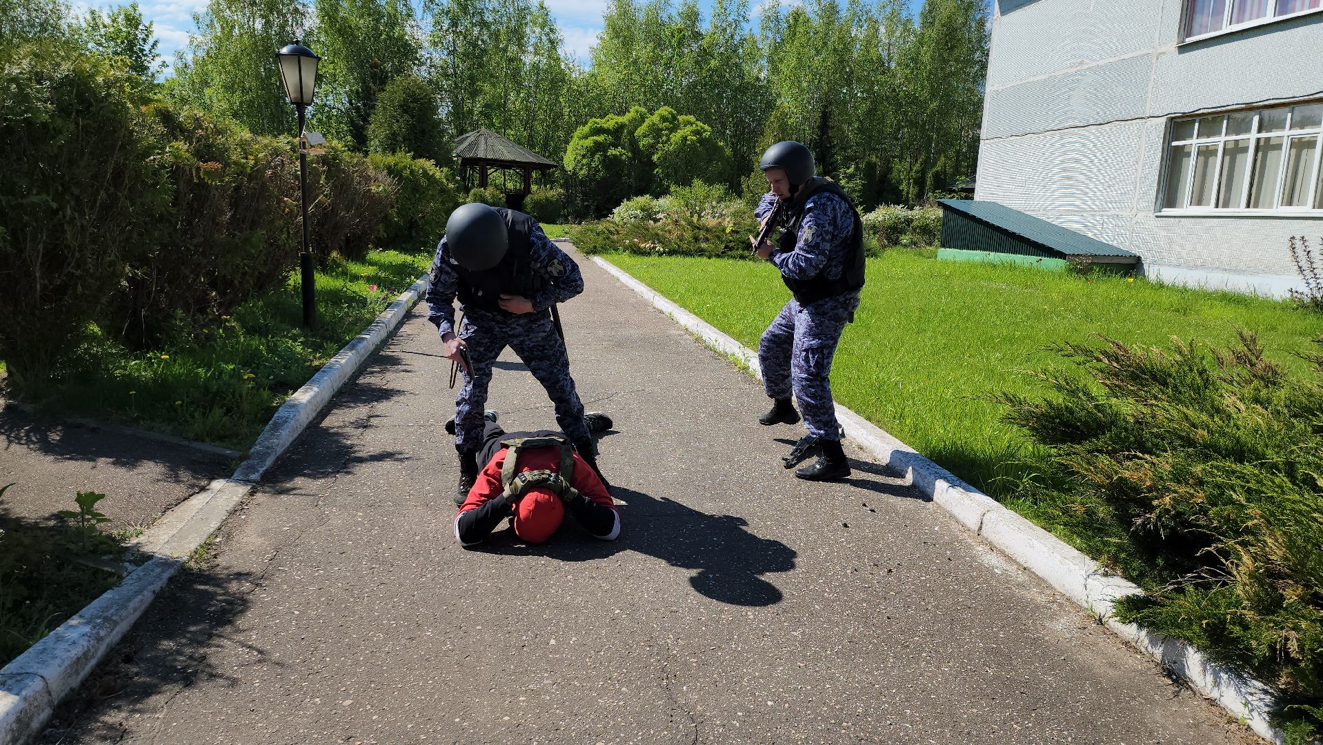 антитеррор, Антитеррористические учения, лицей, нестеровский лицей, Руза, рузский городской округ, Безопасность,
