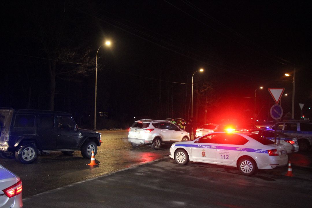 Лобня, транспорт, ГИБДД