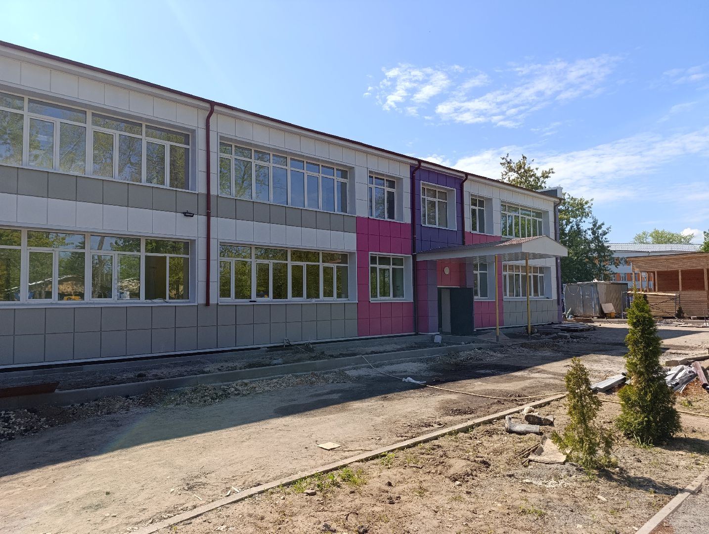 Бронницы, Капремонт, Капремонт детского сада Радуга, Благоустройство,